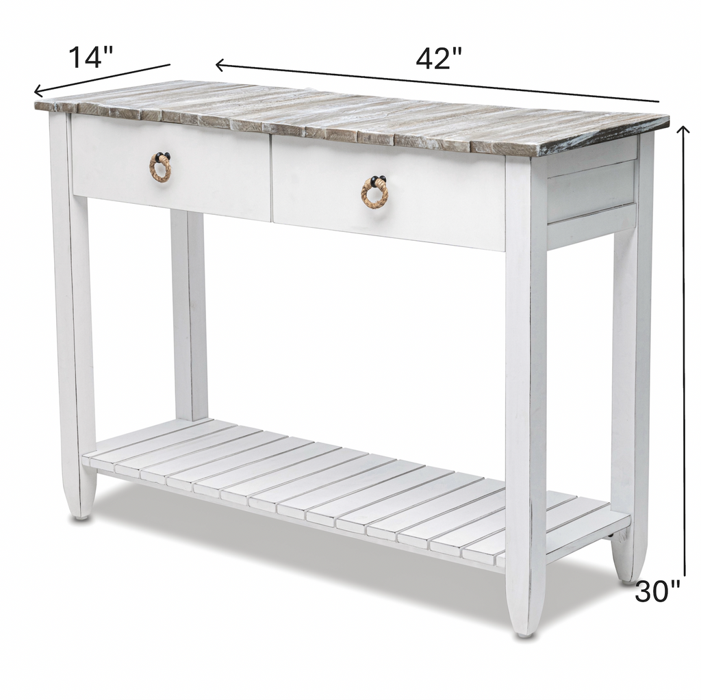 Picket Fence Console Table