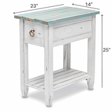 Picket Fence Chairside Table
