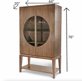 Manhattan Valley Curio Cabinet