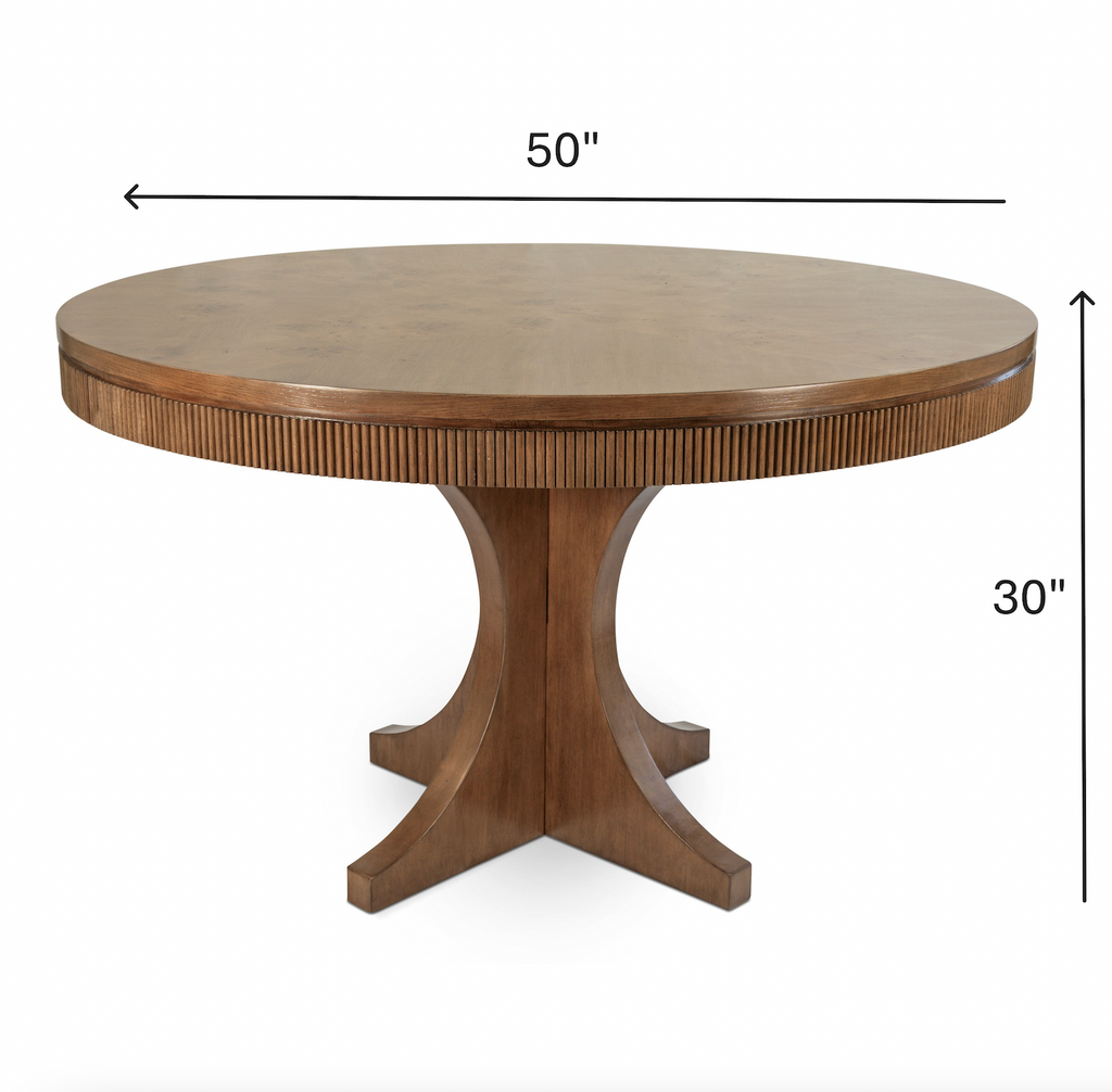 Manhattan Valley 50" Round Dining Table