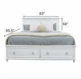 Point Breeze Storage Bed