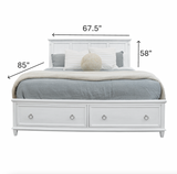 Point Breeze Storage Bed