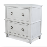 Point Breeze 2 Drawer Nightstand w/ Power and USB A+C