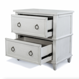 Point Breeze 2 Drawer Nightstand w/ Power and USB A+C