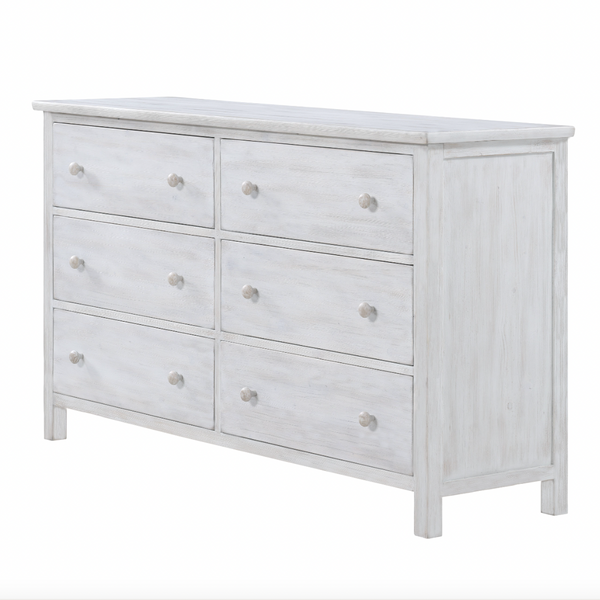 Geneva 6 Drawer Dresser angle view