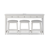Surfside 3-Drawer Console Table w/ Power