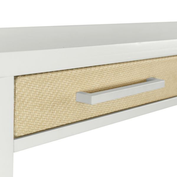 Miramar 3-Drawer Console w/ Power and USB angle view