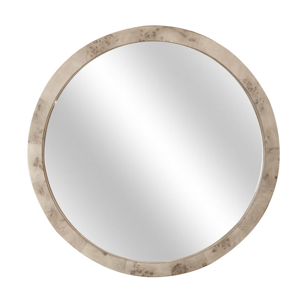 Manhattan Valley Round Mirror angle view