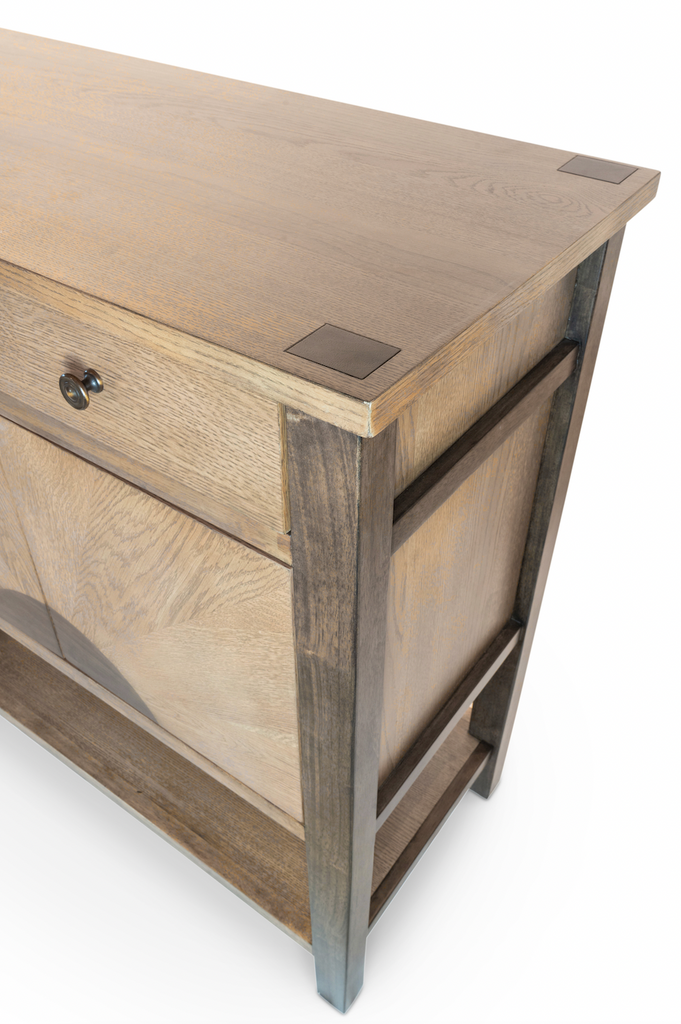 Sun Haven Credenza w/ Silver Tray