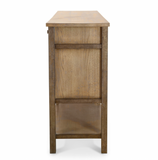 Sun Haven Credenza w/ Silver Tray