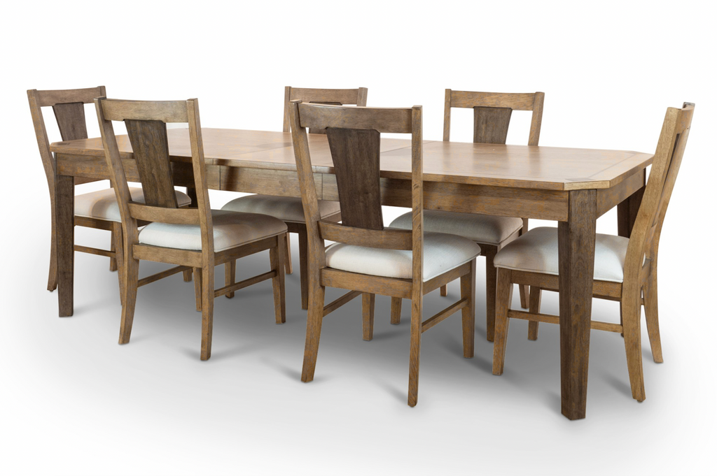 Sun Haven Rectangular Dining Table w/ Self Storing Leaf (78"-96")