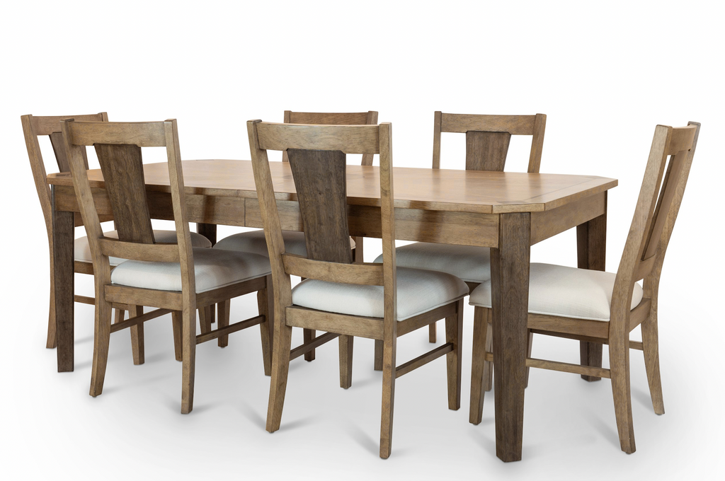Sun Haven Rectangular Dining Table w/ Self Storing Leaf (78"-96")