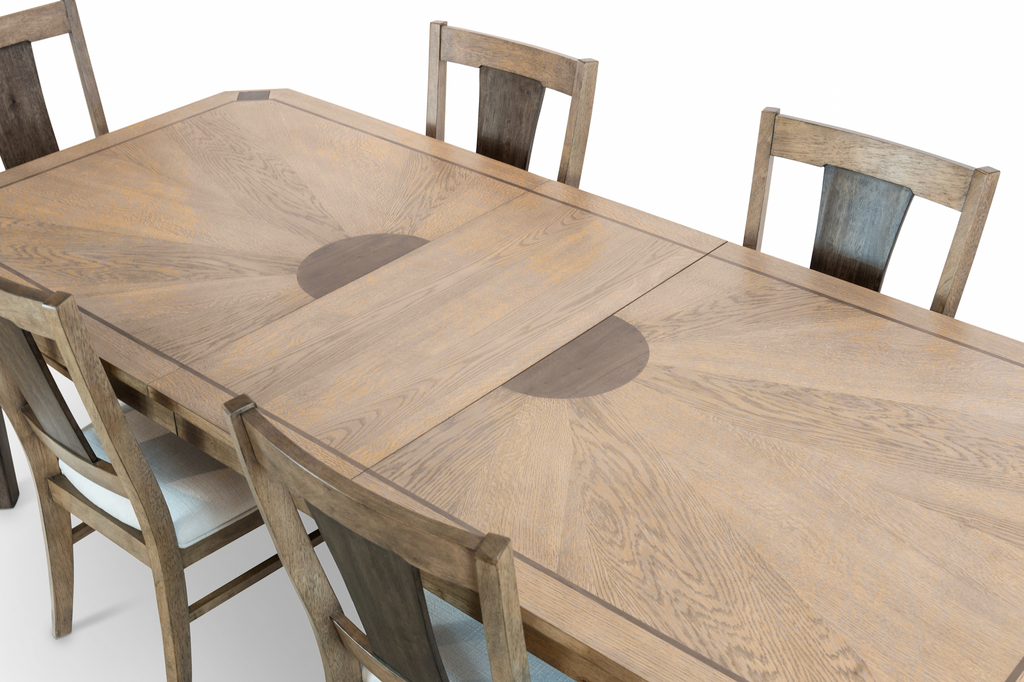 Sun Haven Rectangular Dining Table w/ Self Storing Leaf (78"-96")