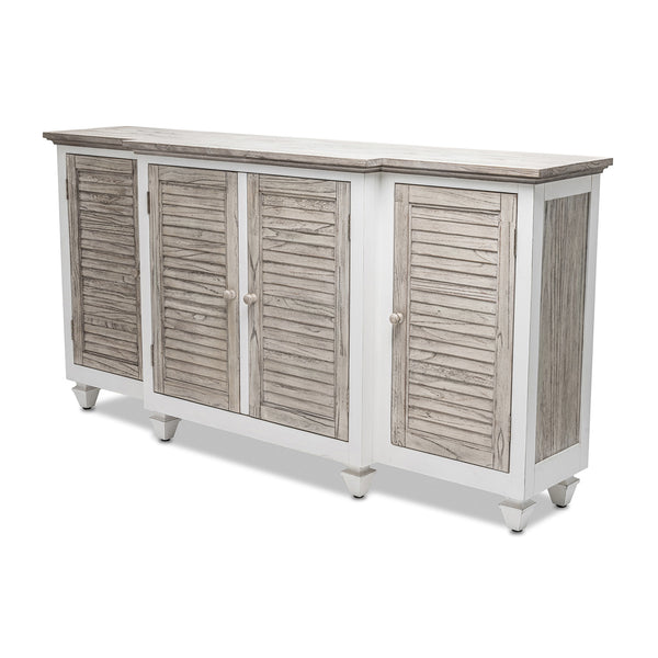 Islamorada 4-Door Credenza front view