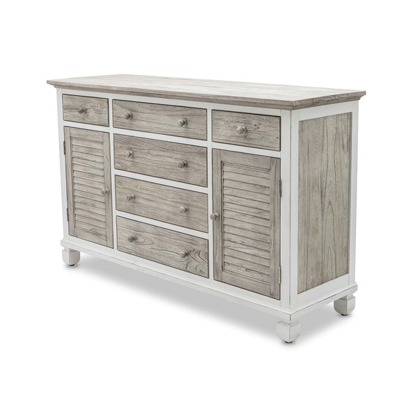Islamorada 6-Drawer / 2-Door Dresser front view