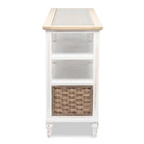 Island Breeze 3-Basket Entertainment Center