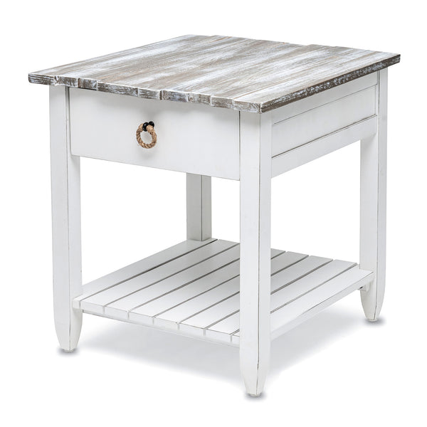 Picket Fence End Table angle view