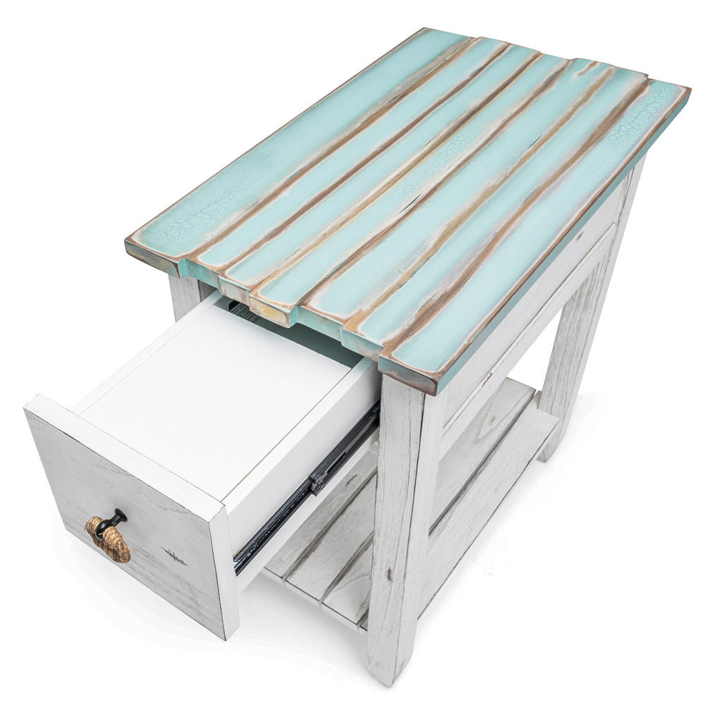 Picket Fence Chairside Table