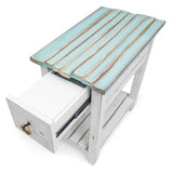 Picket Fence Chairside Table