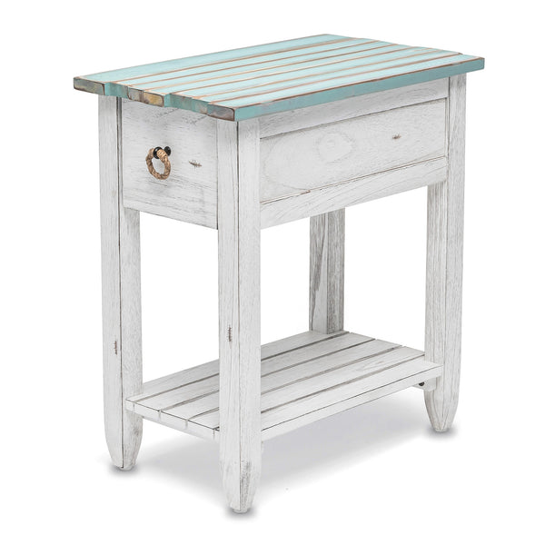 Picket Fence Chairside Table front view