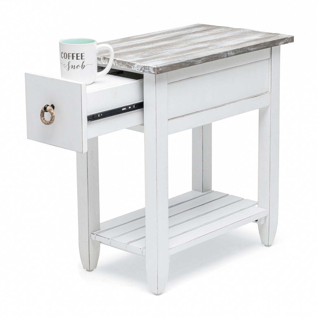 Picket Fence Chairside Table