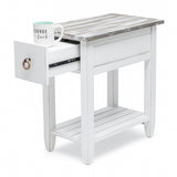 Picket Fence Chairside Table
