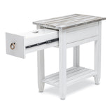 Picket Fence Chairside Table