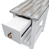 Picket Fence Chairside Table