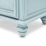 Monaco Bleu 2 Drawer Electrified Nightstand