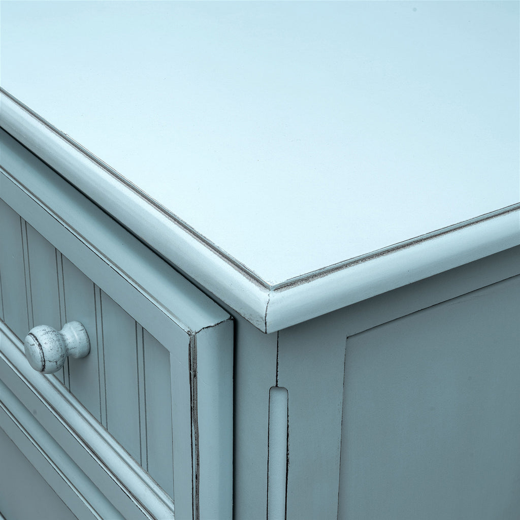 Monaco Bleu 5 Drawer Chest