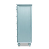 Monaco Bleu 5 Drawer Chest