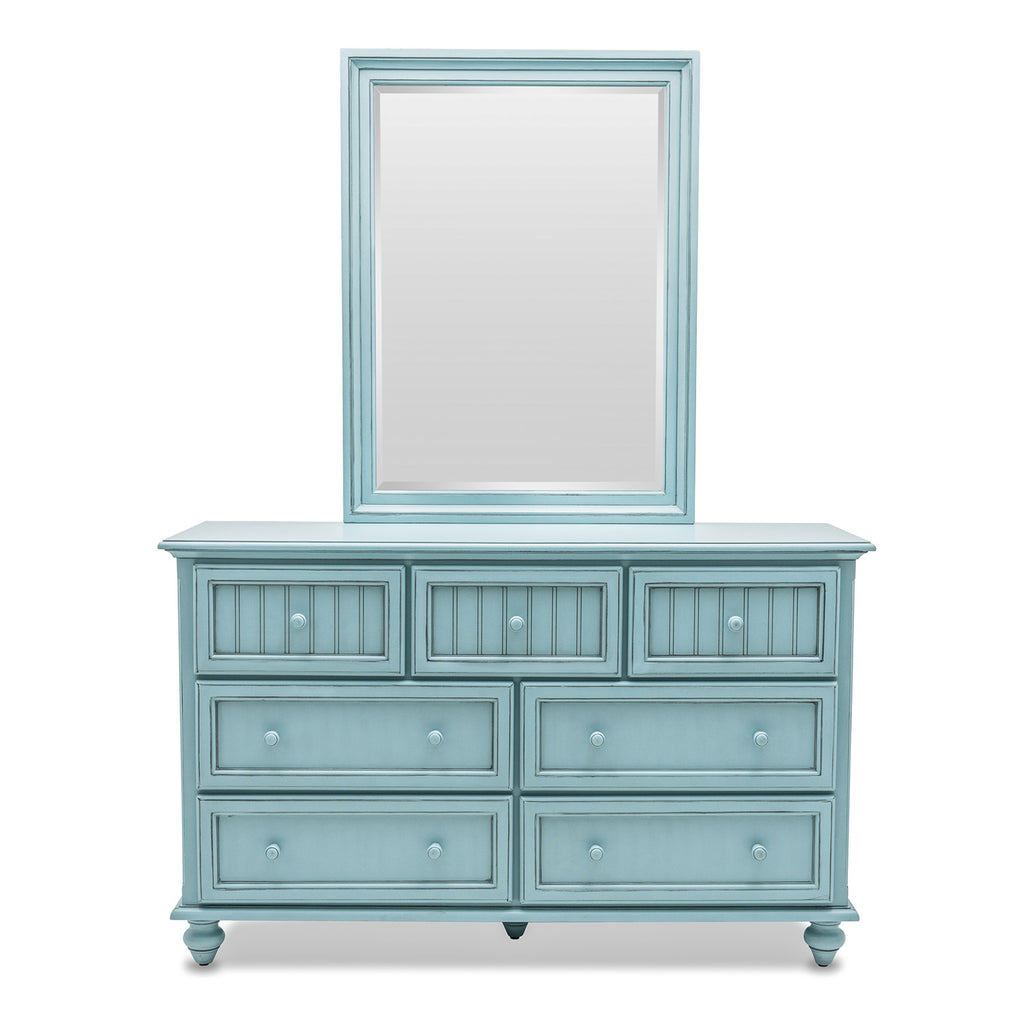 Monaco Bleu 7 Drawer Dresser