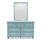Monaco Bleu 7 Drawer Dresser