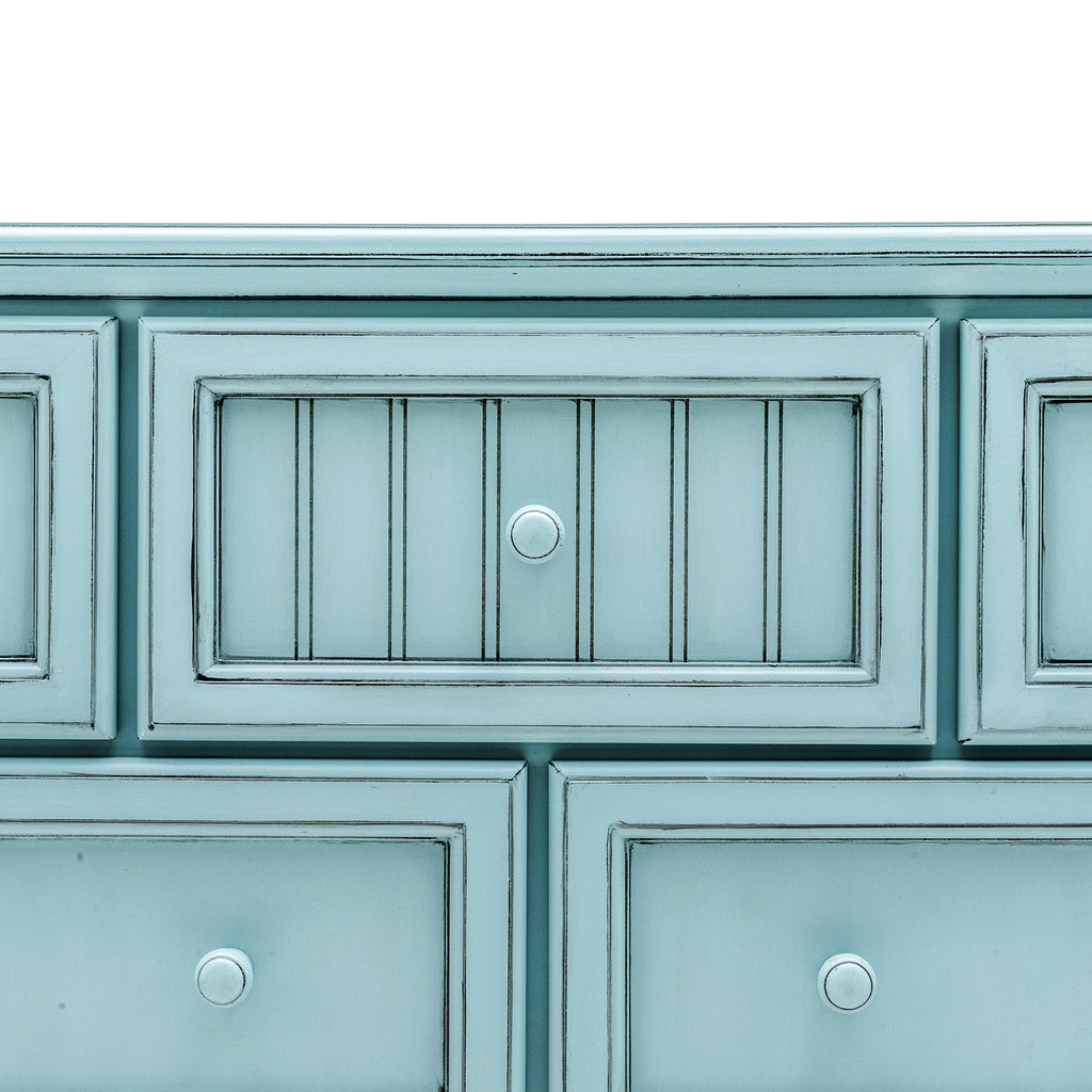 Monaco Bleu 7 Drawer Dresser