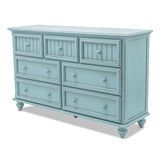 Monaco Bleu 7 Drawer Dresser