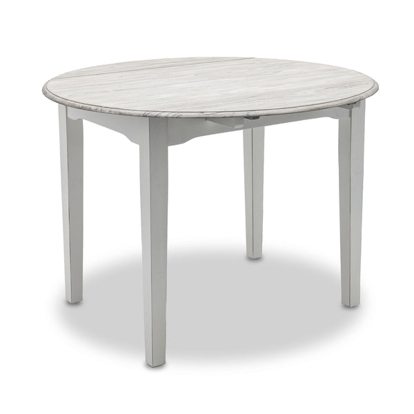 Islamorada Round Table - Drop Leaf front view
