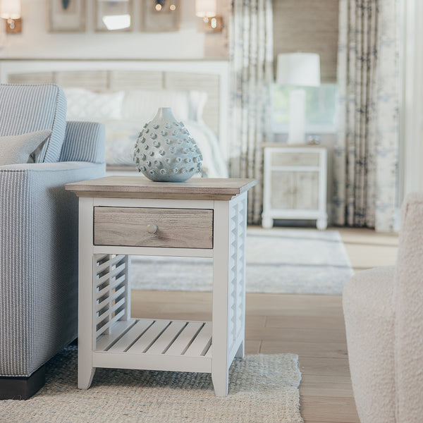 Islamorada End Table angle view