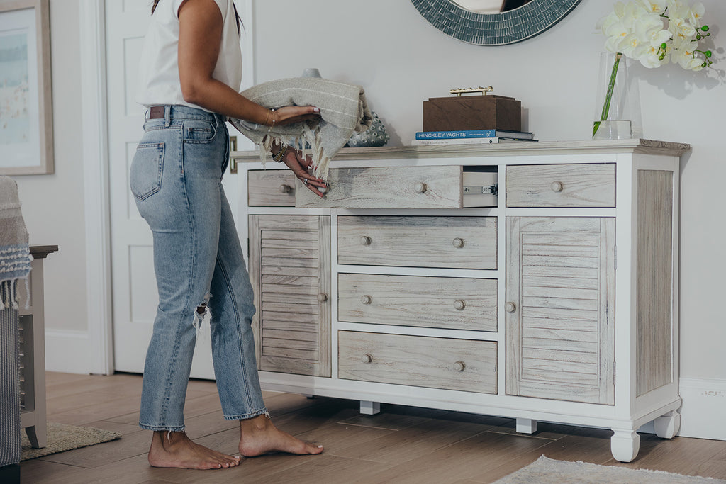 Islamorada 6-Drawer / 2-Door Dresser