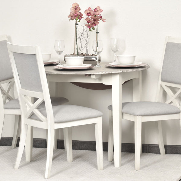 Islamorada Round Table - Drop Leaf angle view