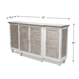 Islamorada 4-Door Credenza