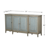 Sanibel 4-Door Credenza