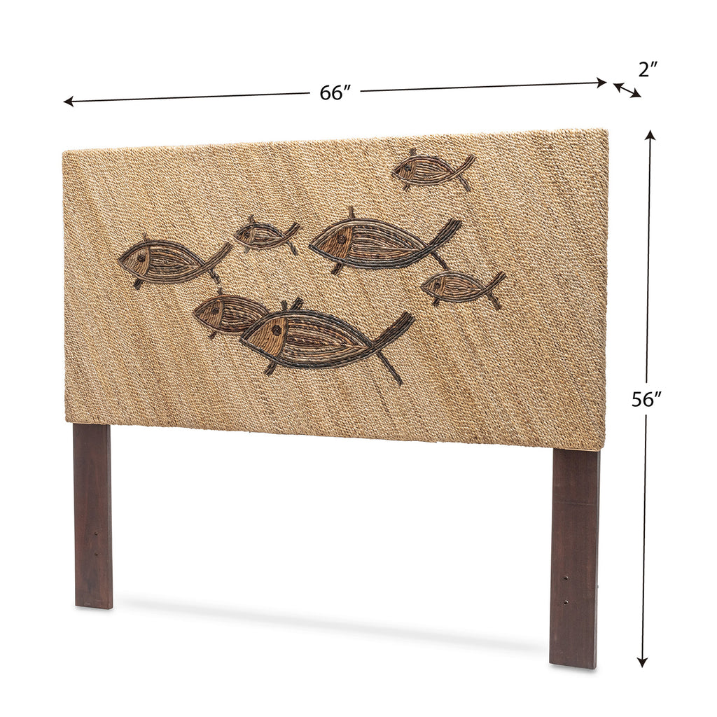 School of Fish Weave Headboard