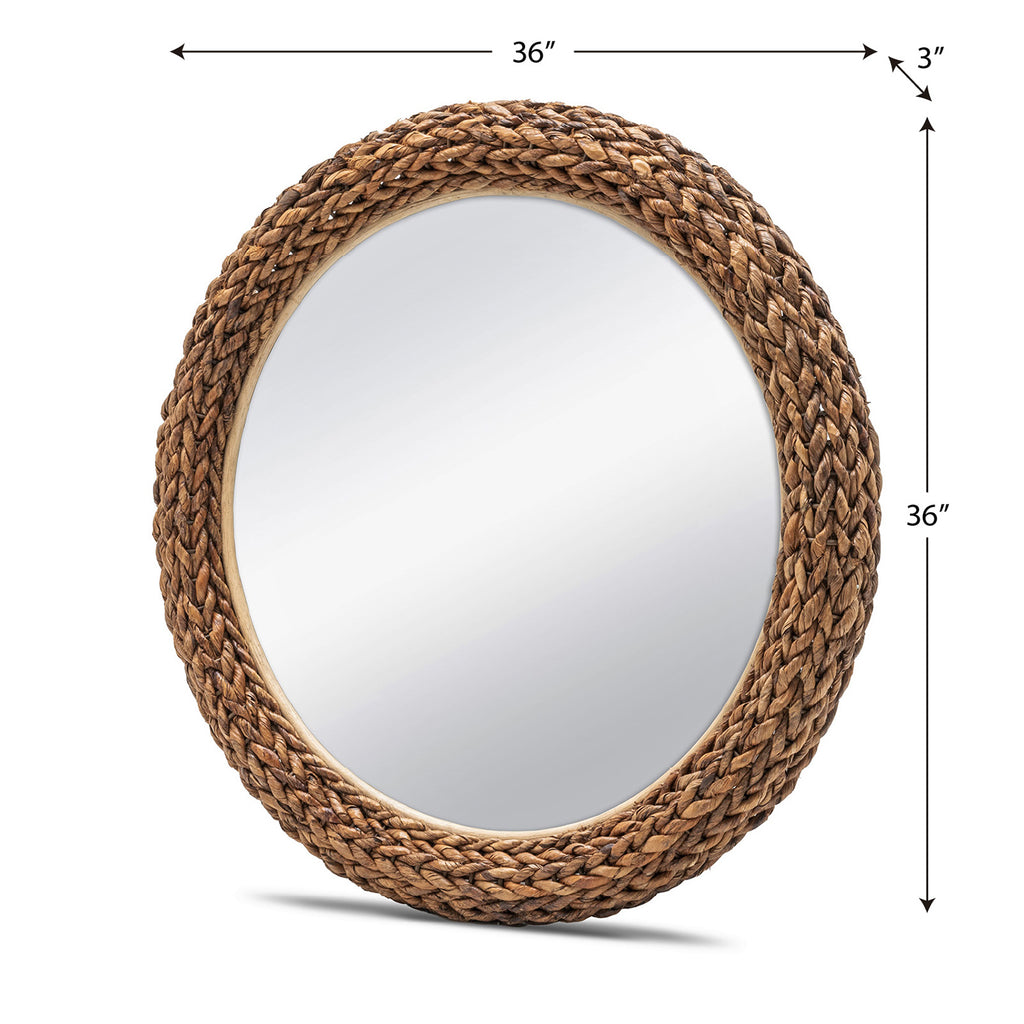 Maui 36" Round Mirror