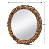 Maui 36" Round Mirror