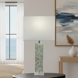 Aqua, 29" Mother of Pearl Table Lamp (Set of 2)