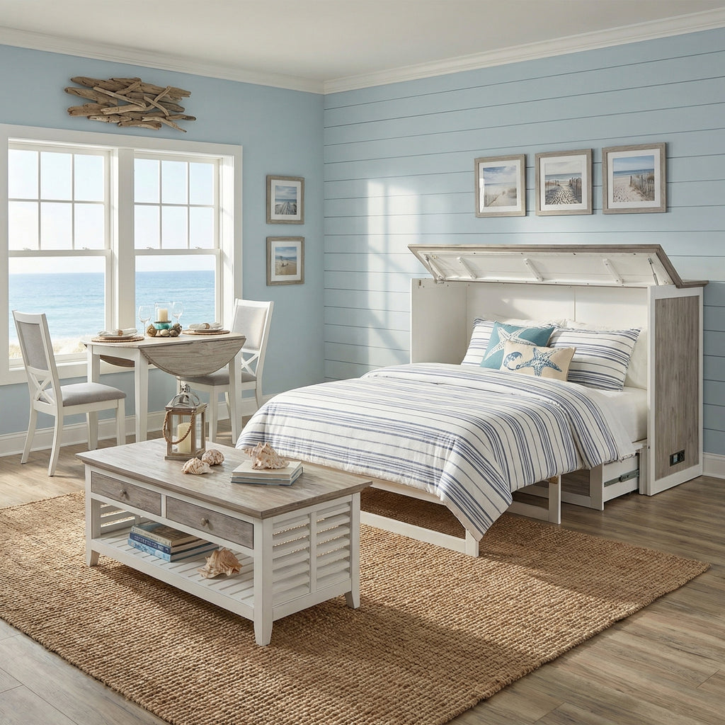 Islamorada Queen-Size Cabinet Bed