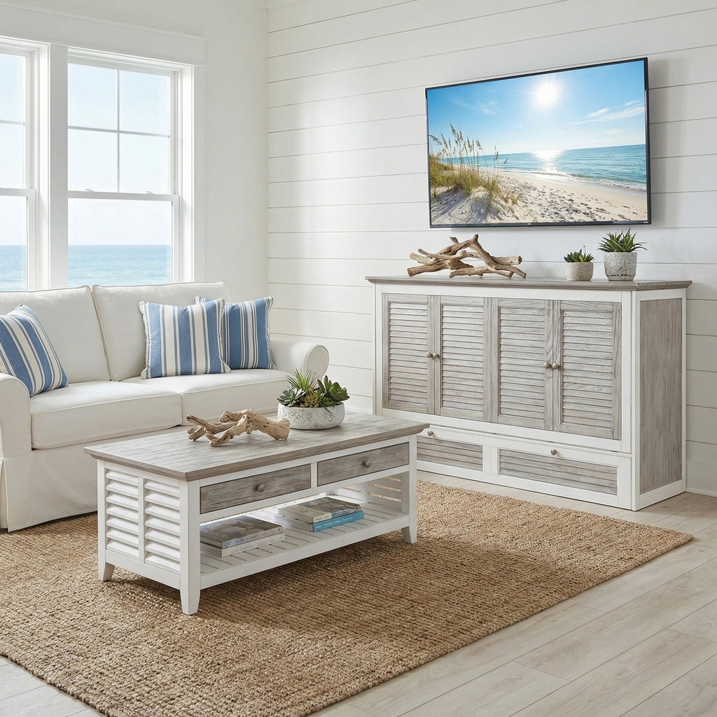 Islamorada Queen-Size Cabinet Bed