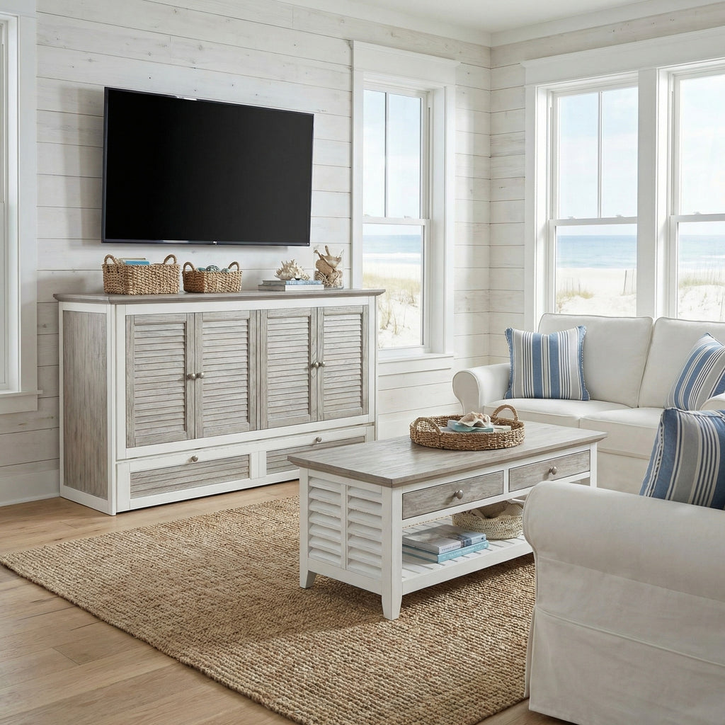 Islamorada Queen-Size Cabinet Bed