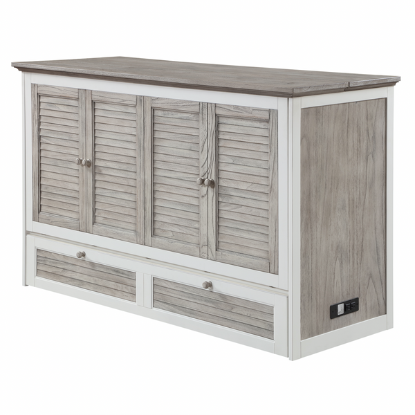 Islamorada Queen-Size Cabinet Bed front view