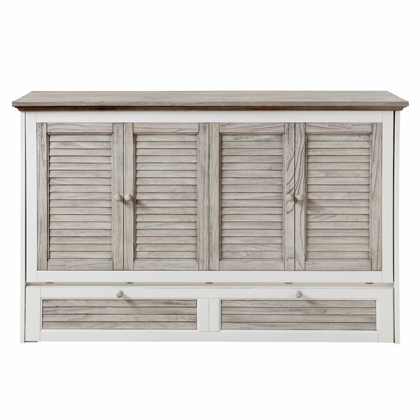 Islamorada Queen-Size Cabinet Bed angle view